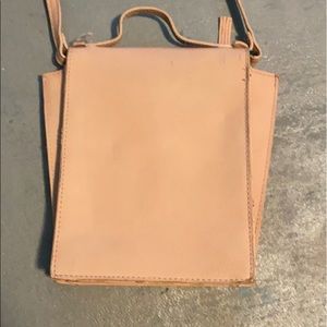 Leather Indiana head dress small purse